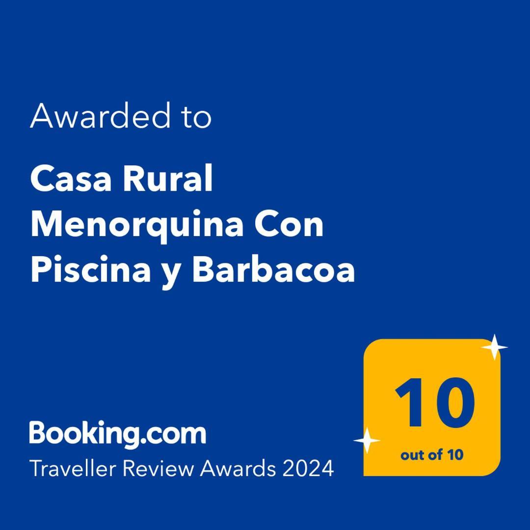 Casa Rural Menorquina Con Piscina Y Barbacoa Sant Climent Εξωτερικό φωτογραφία