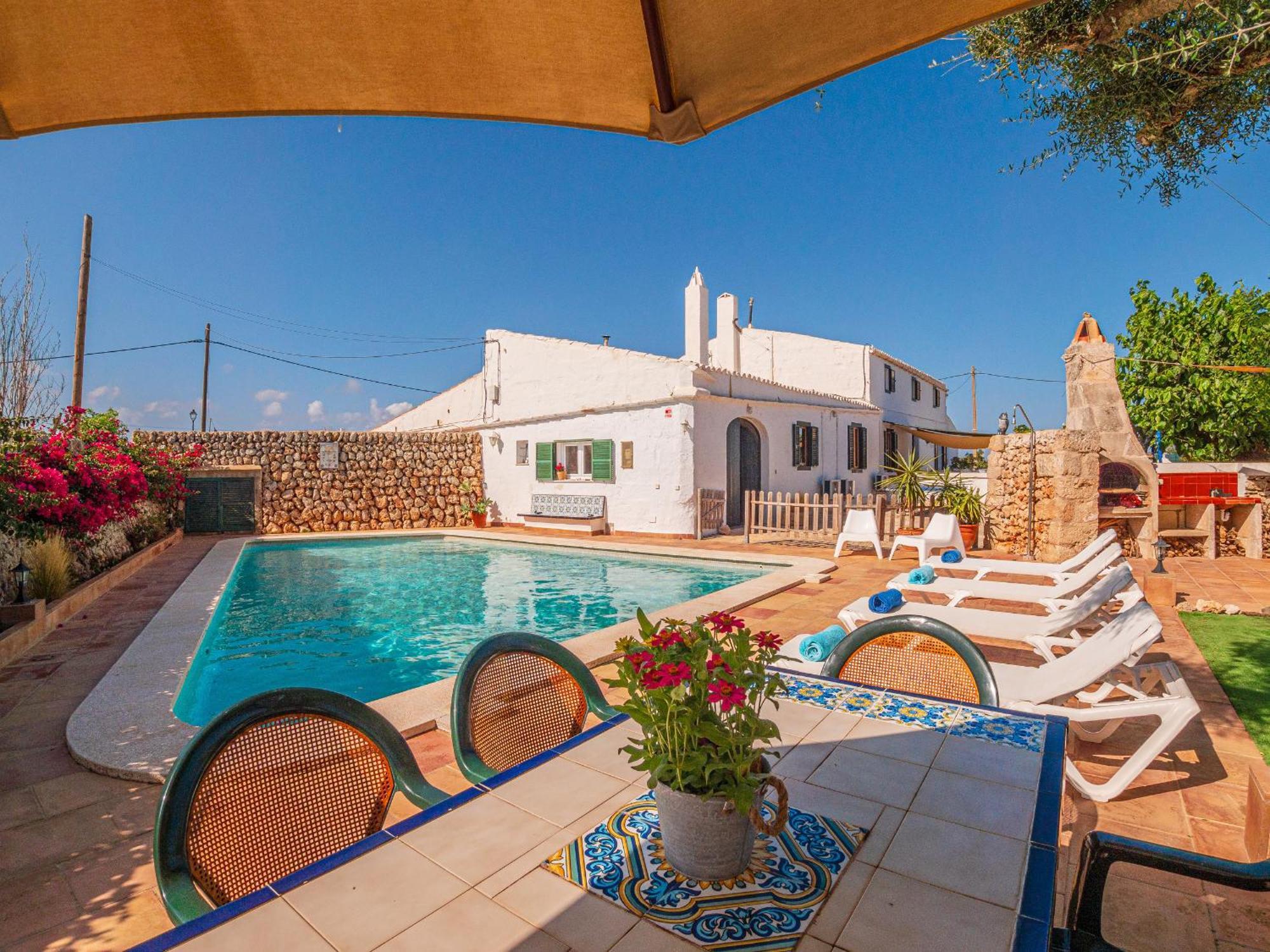 Casa Rural Menorquina Con Piscina Y Barbacoa Sant Climent Εξωτερικό φωτογραφία