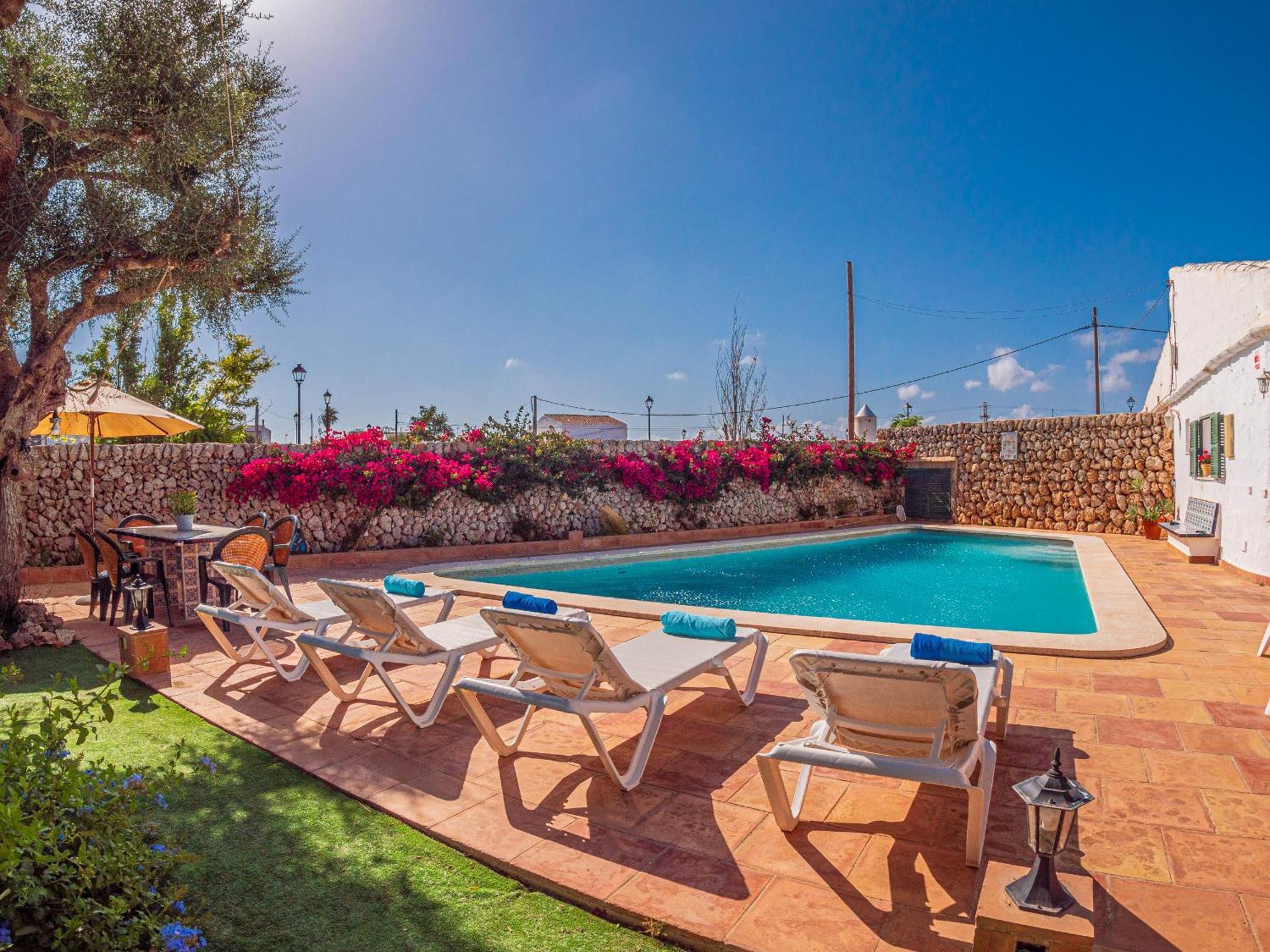 Casa Rural Menorquina Con Piscina Y Barbacoa Sant Climent Εξωτερικό φωτογραφία