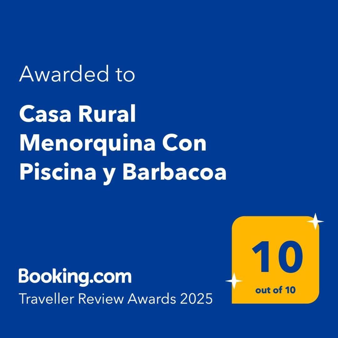 Casa Rural Menorquina Con Piscina Y Barbacoa Sant Climent Εξωτερικό φωτογραφία